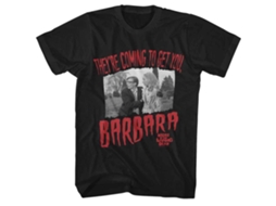 Rockinstone Night Of The Living Dead Notld Theyre Coming Black T-shirt Size:xl