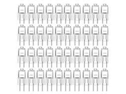 Lurelia Pack De 20 Lâmpadas Halógenas G4 10w 12v 150lm, Branca Quente, Regulável, Sem Cintilação, Para Lustres