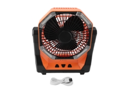 Ventoilha de Camping Portátil Luz Bateria 8000mah Recarregável