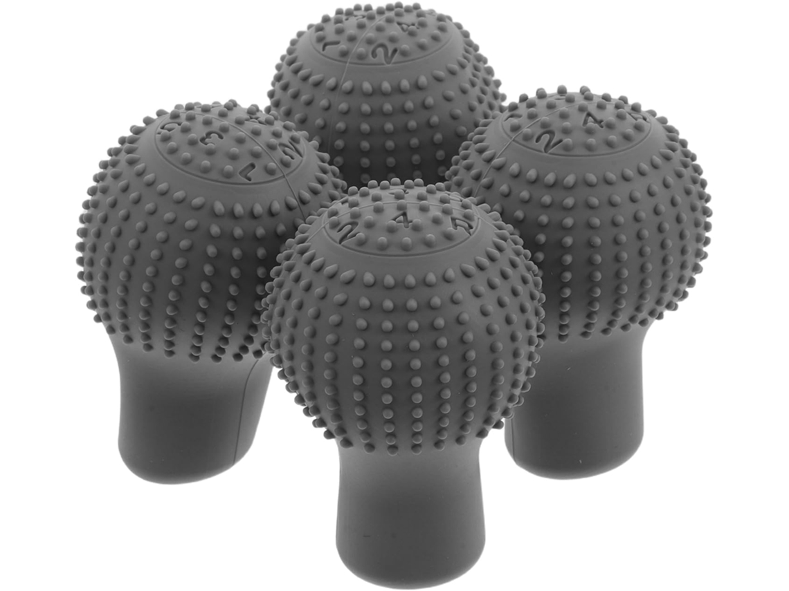 Conjunto De 4 Manípulos De Câmbio Redondos