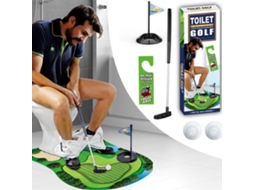 Jogo De Toalete Mini Golfe Wc – Jogo Divertido Casa De Banho