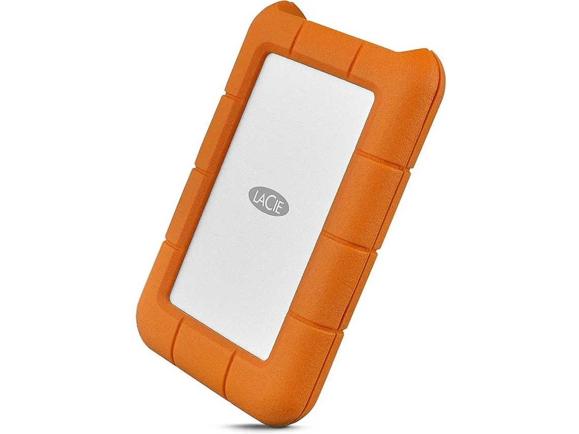 Disco HDD Externo LACIE Rugged USB (Cinzento - 1 TB - USB 3.0)