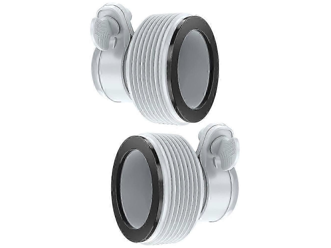 2 Peças Adaptador De Interface Para Bomba De Filtro, Adaptador De Mangueira Intex De 1,25 Polegadas Para 1,5 Polegadas