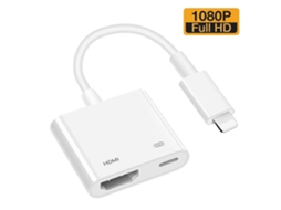 Adaptador De Cabo Apple Lightning Para Hdmi Para Projetor De Tv E Vídeo Hd Aquaforge