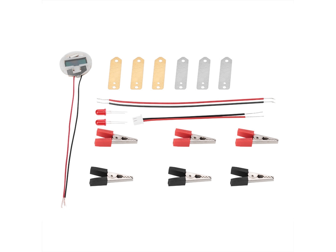 Kit Científico Energia Bio para Crianças Brincadeira com Experimento de Eletricidade Batata com S/MARCA