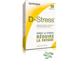 Suplemento Alimentar SYNERGIA (FR) D-Stress Reduz A Fadiga (80 comprimidos)
