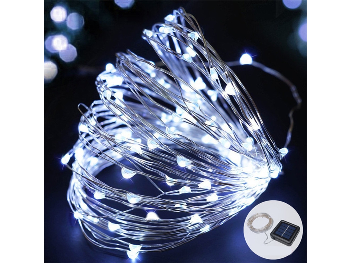 Luzes de Fio Solar com 40 Leds | S/MARCA