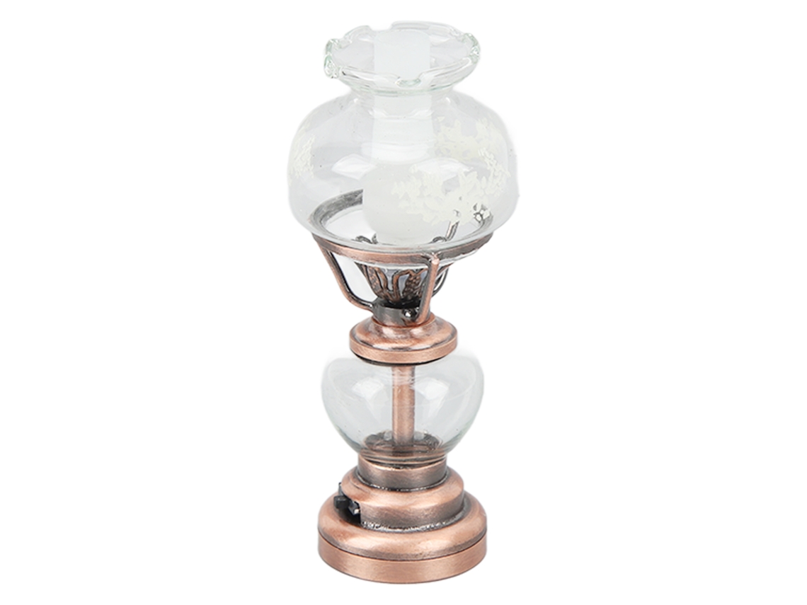 Lâmpada De Candelabro Para Casa De Boneca 1/12, Luz Elétrica Miniatura Para Casa De Boneca
