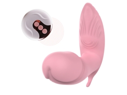 Vibrador De Massagem Vestvel Com Controle Remoto De 10 Frequncias Para Mulheres (rosa) Yizhood