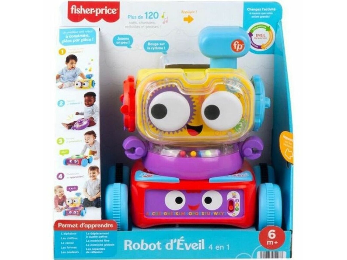 Boneco FISHER-PRICE Jo The Robot 4 In 1 (Idade Mínima Recomendada: 6 meses)
