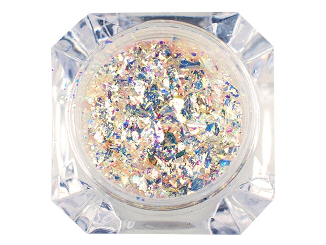Polvo De Pigmento De Cromo Para Uñas Artístico Efecto Espejo Decoración De Manicura Pulverizado Brillante 11
