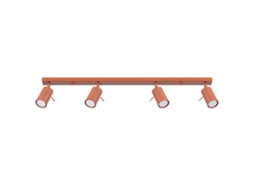 Sollux Sl.1510 Plafón Ring 4l Rojo Ocre Ocre Rojo