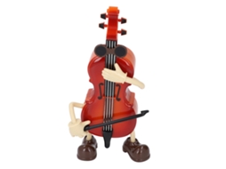 Ornamento de relógio musical vintage Cello LAXISCREED