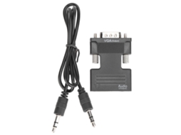 Conversor de Hd Mali para Vga com Cabo de Áudio 3.5mm