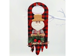 Laxiscreed Porta De Natal Em Tecido Não Tecido Com Hanger Para Decoração De Fim De Ano