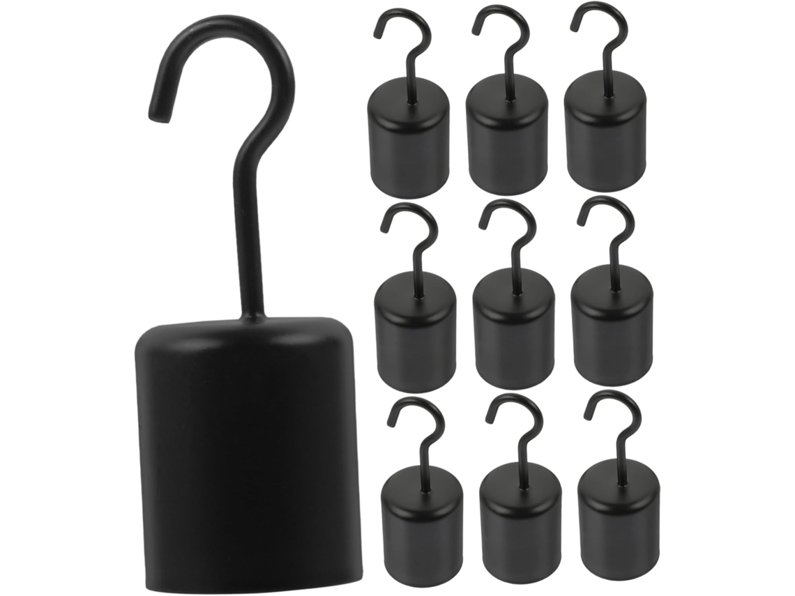 Inoomp Conjunto De 10 Ganchos Vintage Para Pendurar Iluminação Retrô E