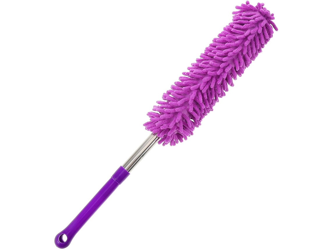 Espanador Extensível De Chenille, Flexível E Lavável Para Limpeza