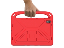 Capa Para Tablet Lurelia, Compatível Com Lenovo M11 330f, Vermelho, Eva, Função Sono, Proteção Antiquedas