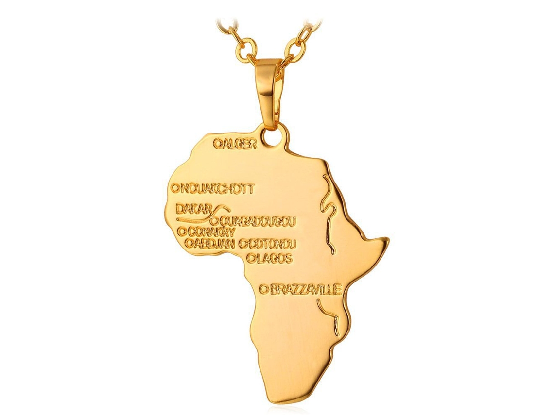 Colar África U7 Ouro