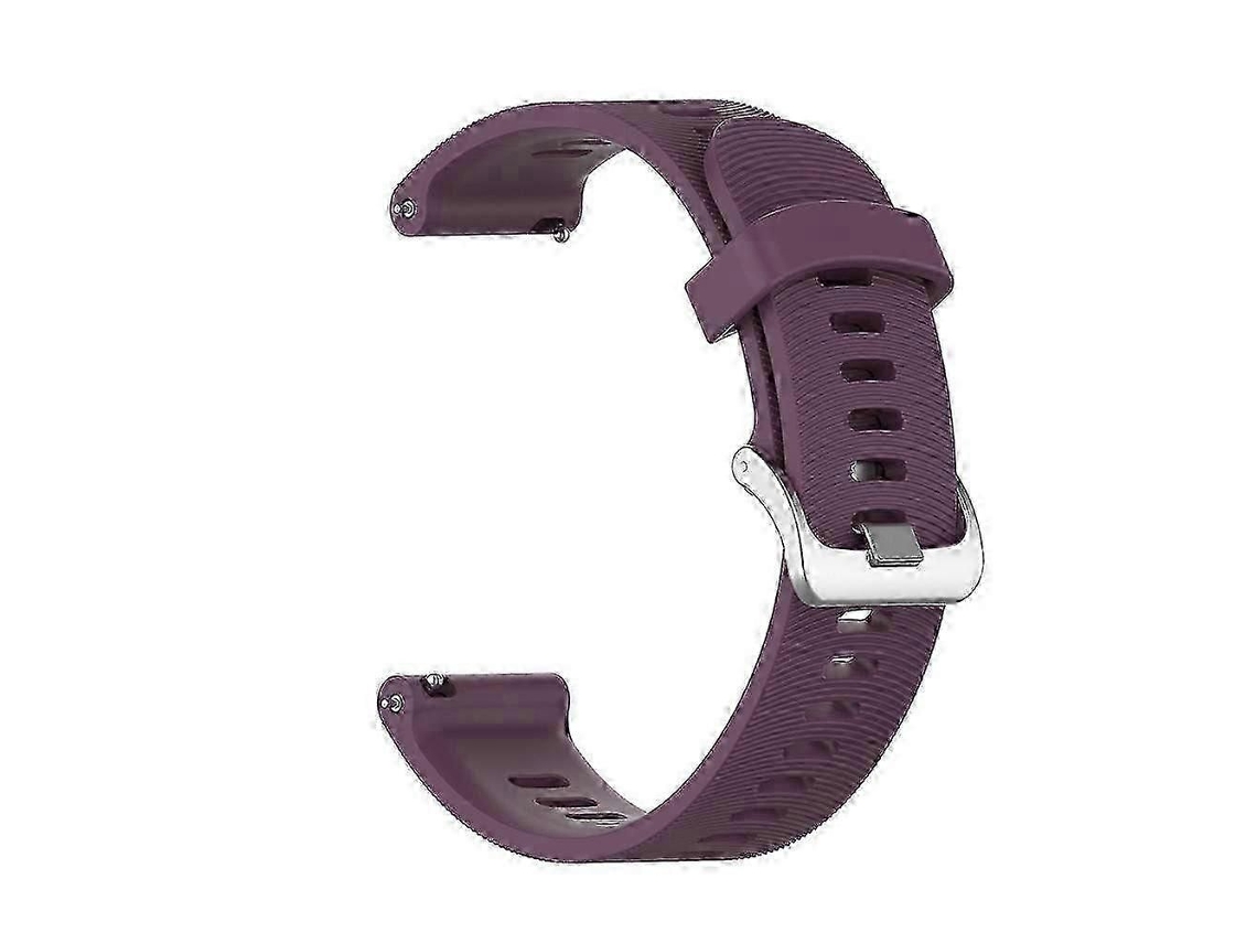 Pulseira Esportiva De Silicone Compatível Com Garmin Forerunner 245/645 Music Smartwatch