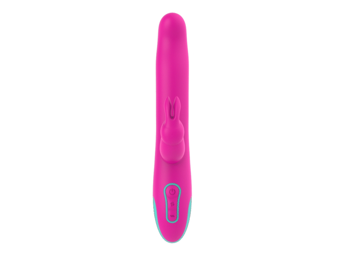 Feliz Loky Pluto Coelho Vibrador Rotatório Assista-me Tecnologia Sem Fio Compatível