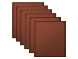 Pacote Com 6 Folhas Desidratadoras De Silicone Com Bordas Antiaderentes Bandejas Desidratadoras Para Carne, Vegetais, Frutas E Alimentos Aquaforge