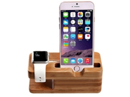 Suporte de Madeira para Celular, Mesa AQUAFORGE