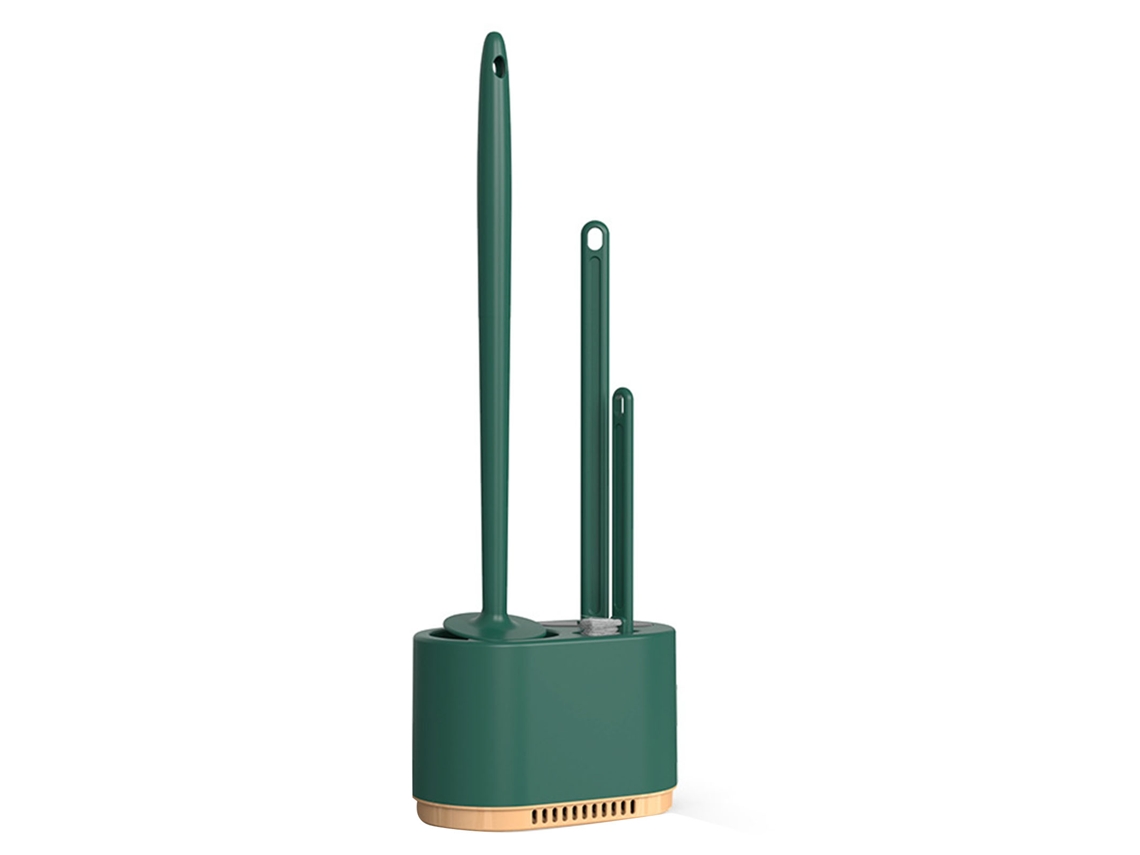 Conjunto de Escova de Vaso Sanitário 3 em 1 S/MARCA