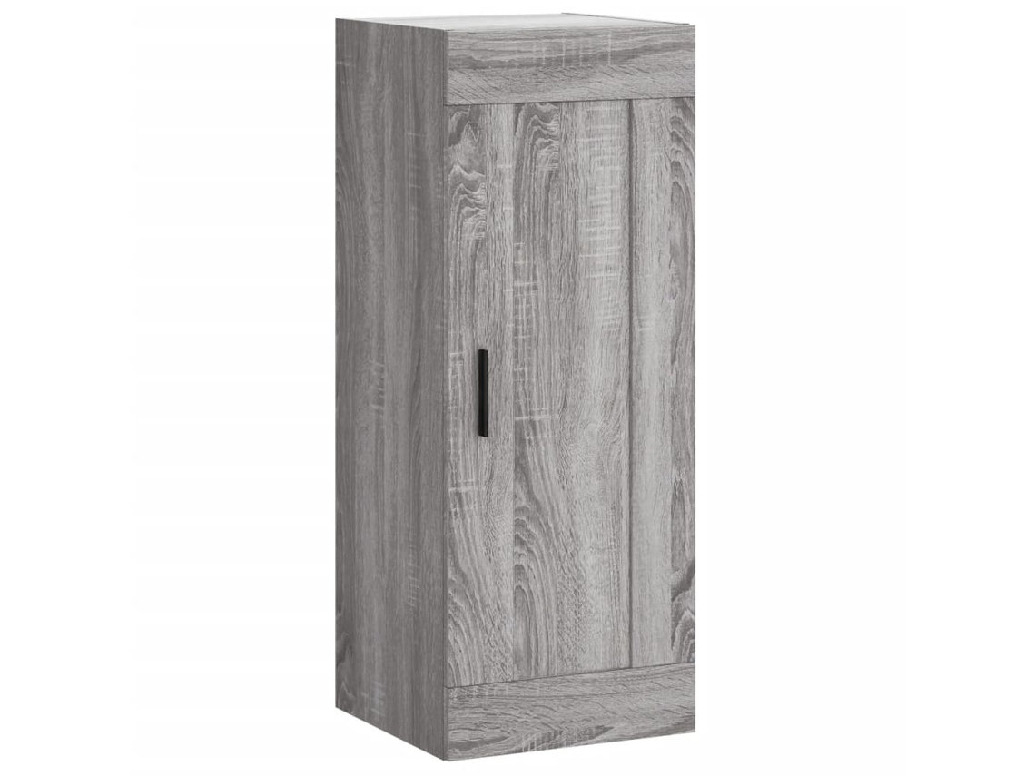 Wall Mounted Cabinet, Wall Mounted Cabinets Vidaxl Cinzeto Madeira Processada (n/a)
