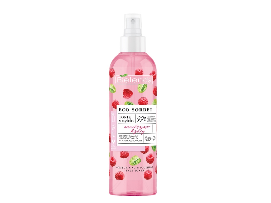 Eco Sorbet Hydrating Soothing Mist Tonic, 200ml Bielenda