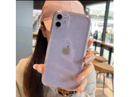 Capa Para Iphone 17 Pro Com Efeito Flash Fino E Estrela.