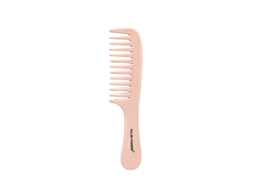 Pente Plano de Plástico com Dentes Largos para Massagem Capilar e do Couro Cabeludo. MDUG (estilo 3 Rosa)