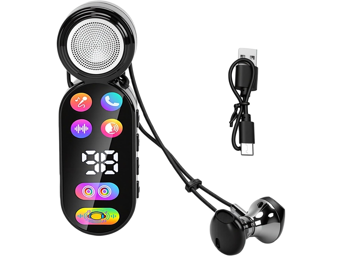 Fones De Ouvido Bluetooth Sem Fio Com Clipe Para Microfone Com Cancelamento De Ruído