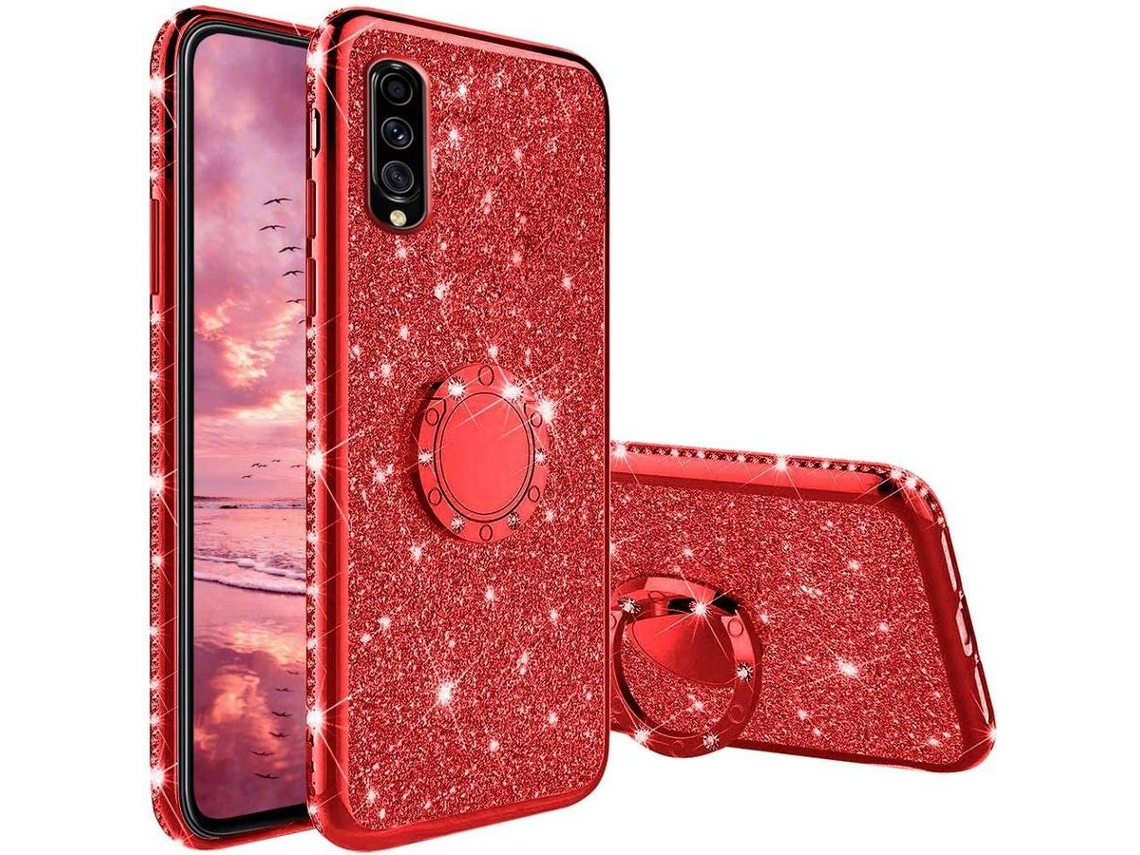 Capa Samsung Galaxy A70s HONGWE. Vermelho