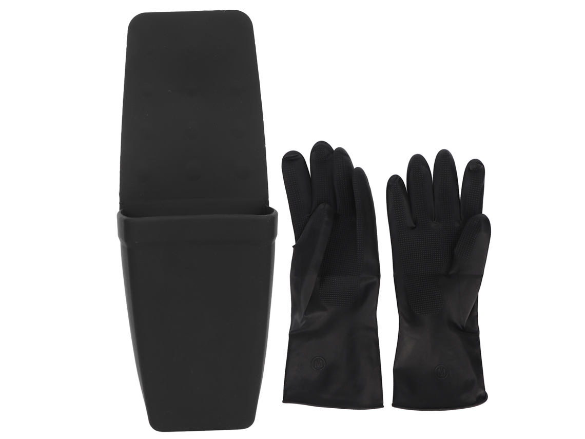 Bolsa De Silicone Resistente Ao Calor Com Luva Para Armazenamento De Chapinha E Prancha De Cabelo Com Vácuo