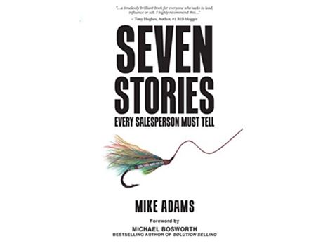 Livro Seven Stories Every Salesperson Must Tell de Mike Adams (Inglês)