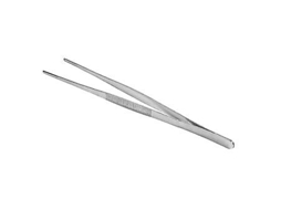 Pinça Longa De Aço Inoxidável Para Alimentos, Prateada, Reta, Para Uso Médico Doméstico, Utensílios De Cozinha E Jardim, 30 Cm Aquaforge