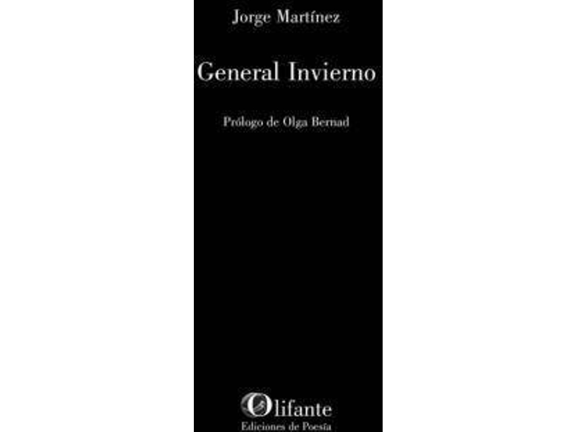 Livro General Invierno de Jorge Martínez (Espanhol)