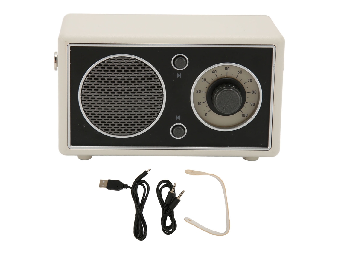 Caixa De Som Bluetooth (bt 5.1, Recarregável Usb)