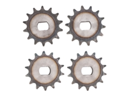 4pcs Engrenagem de Cadeia 428 14d Buraco H 12x17mm Aço para Motor My1020 Scooter Elétrico S/MARCA