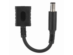 Conector Adaptador De Alimentação Dc Plug 4.5x3mm Fêmea Para 7.4x5.0mm Macho Para Hp