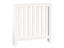Radiator Cover, Radiator Covers Vidaxl Branco Madeira De Pinho (79.5 X 19 X 84 Cm)