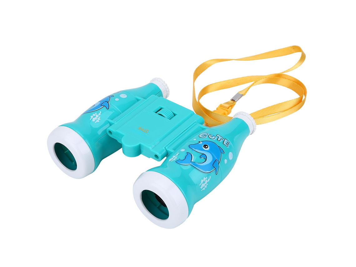 Binóculos Mini Leves 6x Brinquedo Educativo Azul