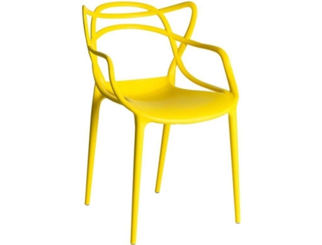 REGALOS MIGUEL - Cadeira  Korme (Amarelo - 54 x 82 x 56 cm - Polipropileno) Cadeira  Korme (Amarelo - 54 x 82 x 56 cm - Polipropileno)