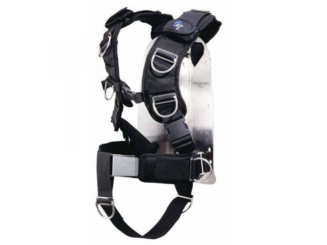 Dolphin Tech Aluminium Backplate With Harness