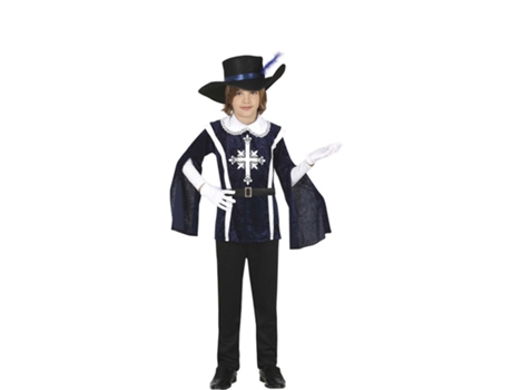 Fato de Menino GUIRCA Mosqueteiro Azul Elegante  (3 - 4 anos)