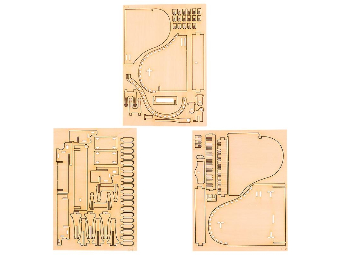 1 Peça De Quebra Cabeça De Montagem 3d Allinless