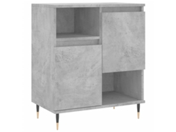 Sideboard, Sideboards Vidaxl Cinzeto Madeira Processada (n/a)