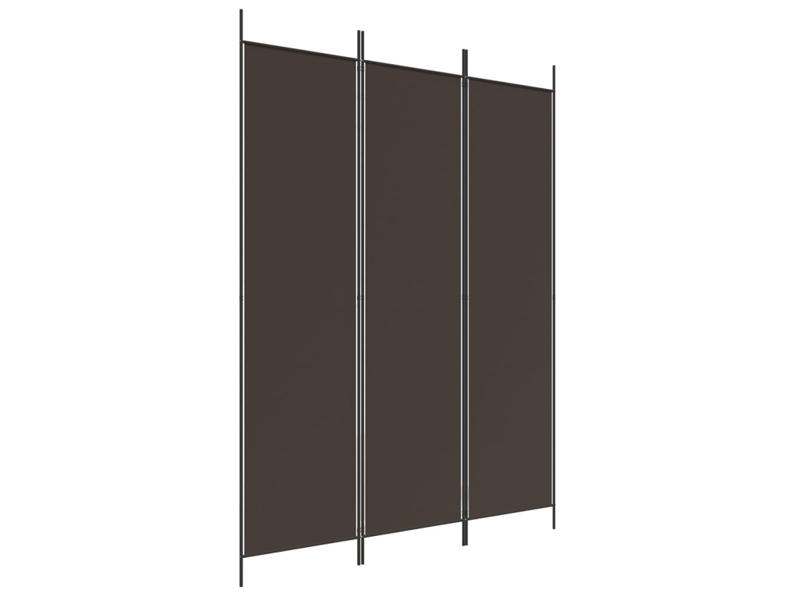 Room Divider, Room Dividers Vidaxl Marrom Tecido (150 X 200 Cm)