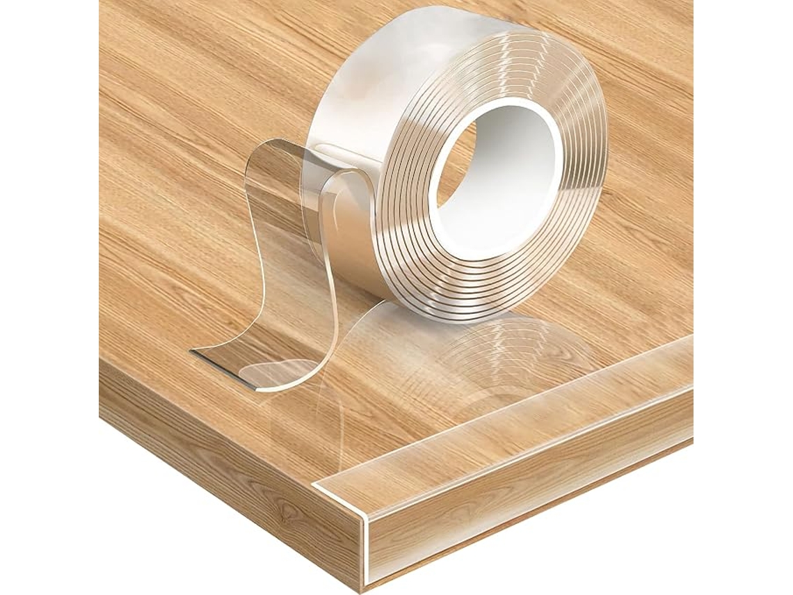 Capa De Mesa Transparente Para Bebê De 3m , Super Resistente Brilvibera (3cm De Largura)